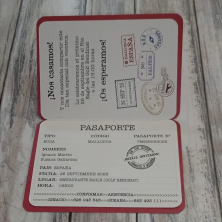 Invitación pasaporte Mallorca