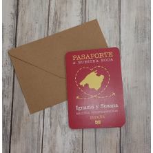 Invitación pasaporte Mallorca