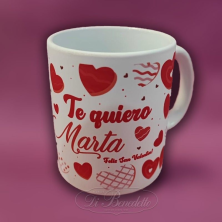 Pack San Valentín taza  con foto personalizada