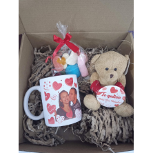 Pack San Valentín taza  con foto personalizada