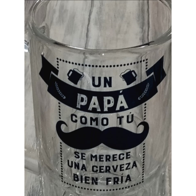 Jarra cervezá papá