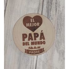 Abridor imán madera padre