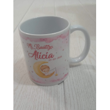 Taza personalizada bautizo