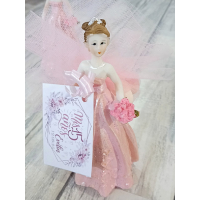 Figura de chica quinceañera