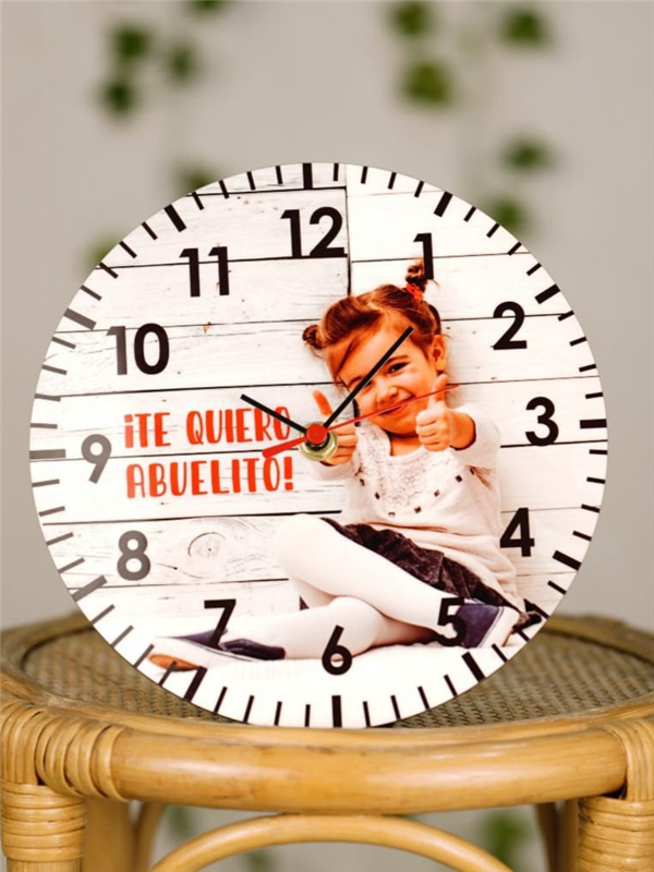 Reloj con foto personalizado