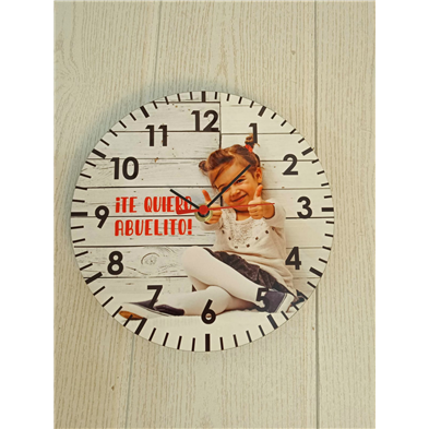 Reloj con foto personalizado