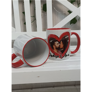 Taza Foto asa roja